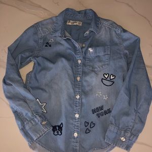 Abercrombie Girls Button Up